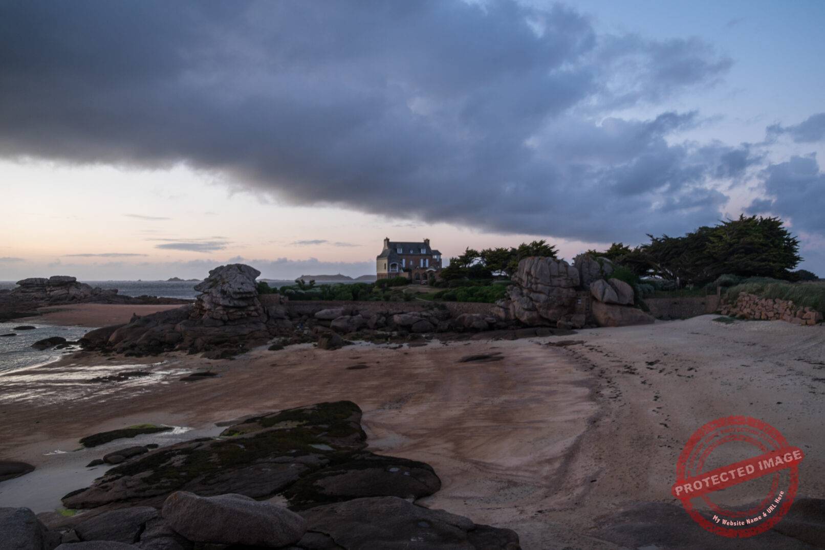 Trégastel - Coucher de Soleil