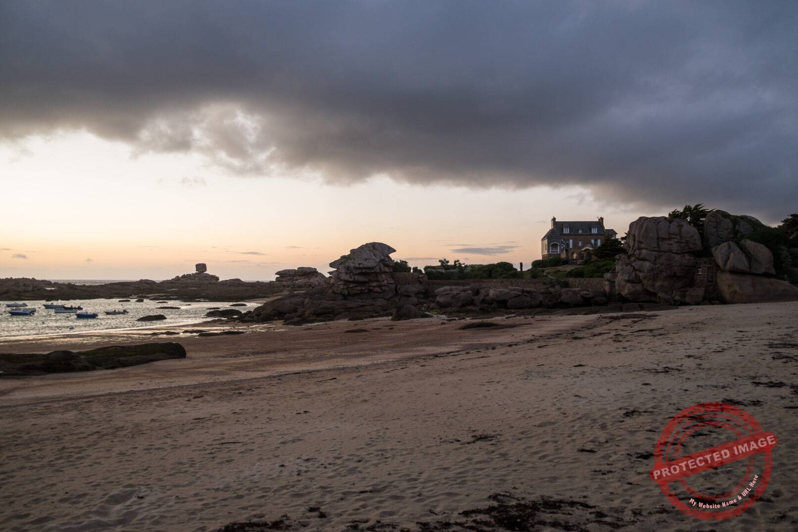 Trégastel - Coucher de Soleil