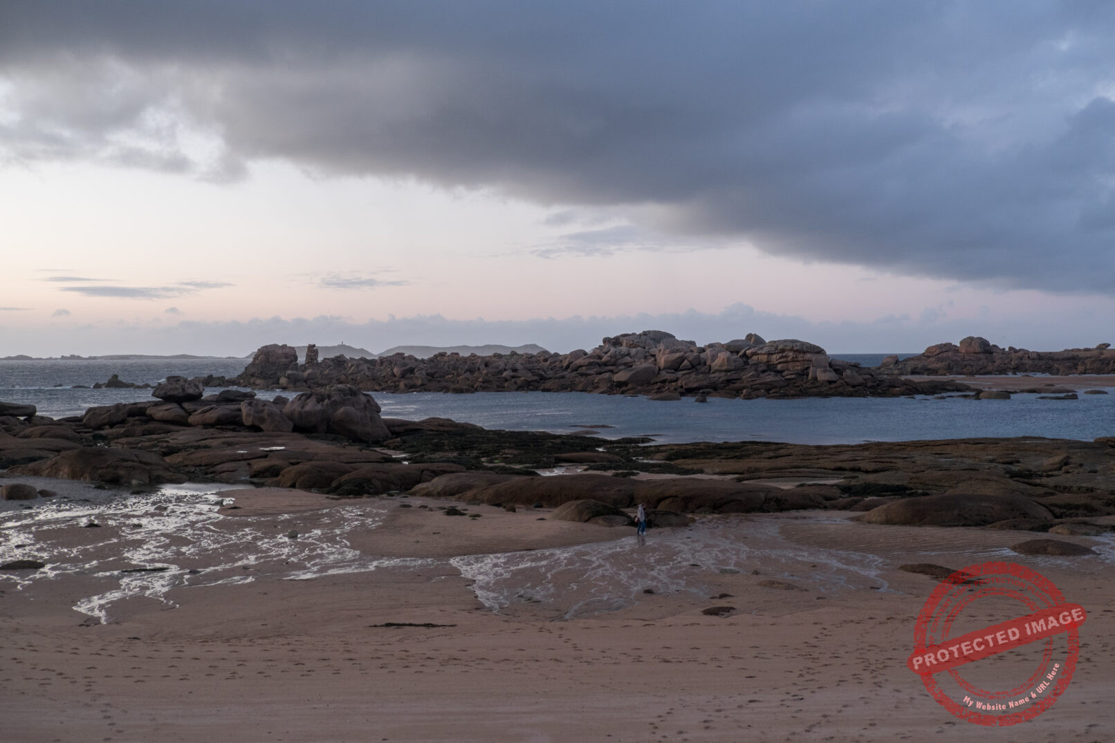 Trégastel - Coucher de Soleil